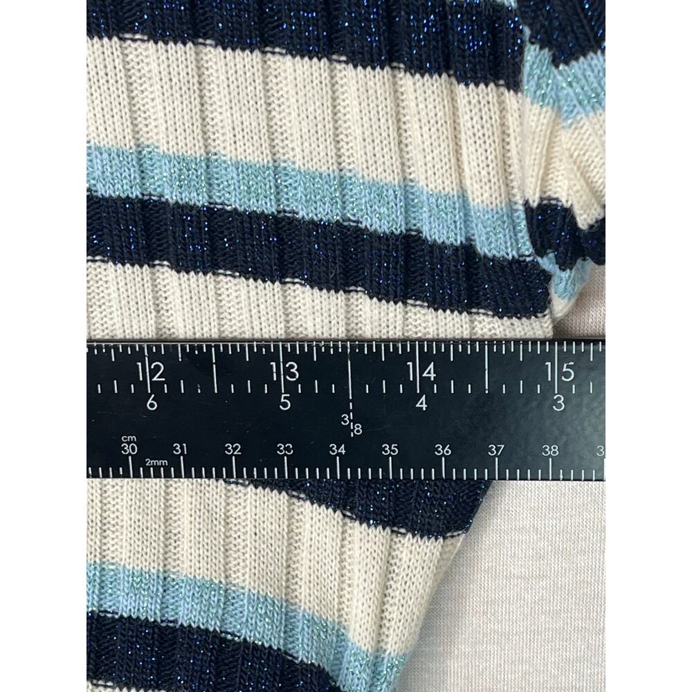 Ramy Brook Clam Dress Navy/Light blue/white, size M, NWT - Picture 7 of 11